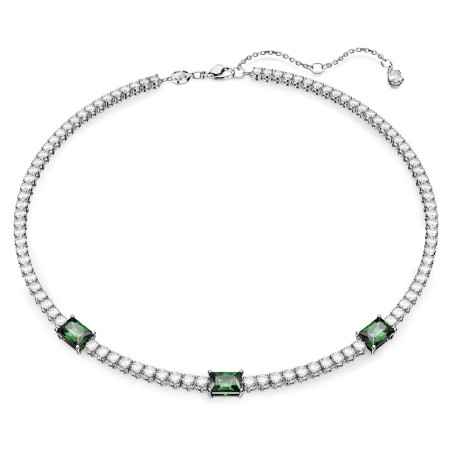 COLLANA MATRIX TENNIS TAGLIO MISTO VERDE DONNA SWAROVSKI 