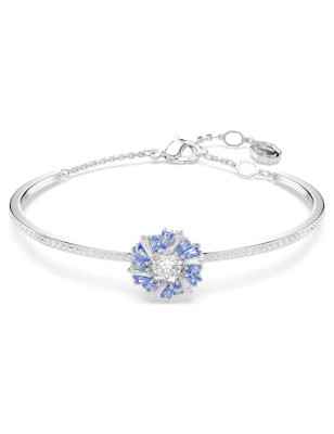 BRACCIALE RIGIDO IDYLLIA FIORE BLU DONNA SWAROVSKI 