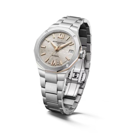 OROLOGIO CON DIAMANTI DONNA BAUME & MERCIER RIVIERA M0A10730 BAUME & MERCIER