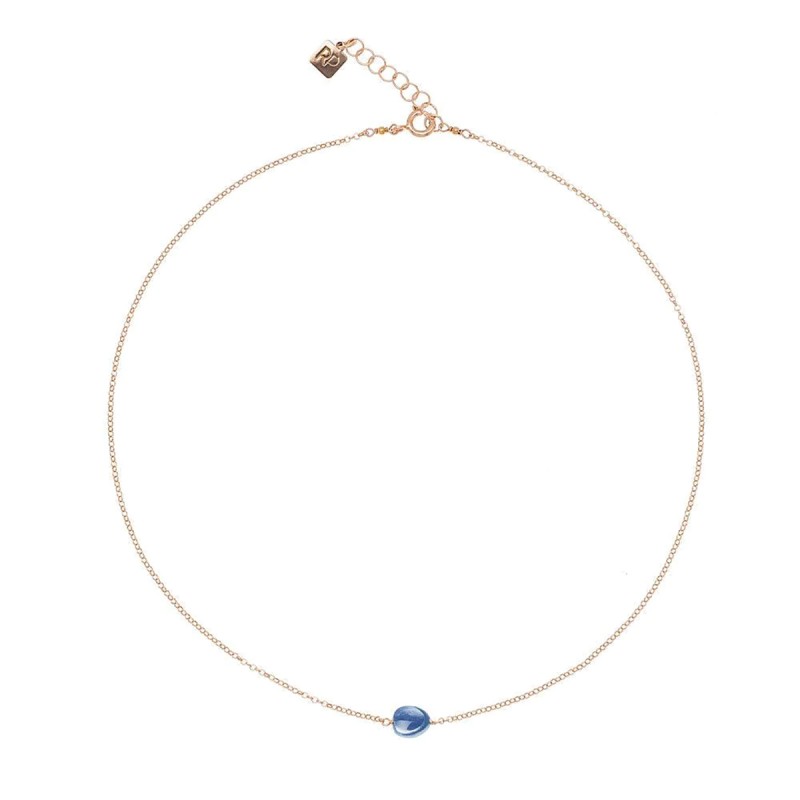 COLLANA GLAM BLUE DONNA ROSSOPREZIOSO SEMINO D'AMORE