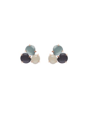 ORECCHINI LADYLIKE STUD DARK ICE ROSSOPREZIOSO OC 23050 DI ROSSOPREZIOSO