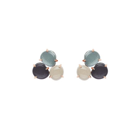 ORECCHINI LADYLIKE STUD DARK ICE ROSSOPREZIOSO OC 23050 DI ROSSOPREZIOSO