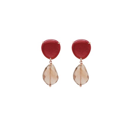 ORECCHINI LADYLIKE STONE RED INSTINCT ROSSOPREZIOSO OC 23054 RE ROSSOPREZIOSO