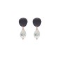 ORECCHINI LADYLIKE STONE BLACK VELVET ROSSOPREZIOSO