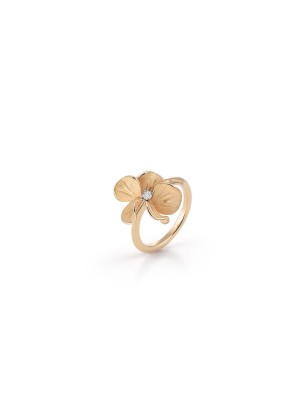 ANELLO ORO ARANCIONE DONNA ANNAMARIA CAMMILLI BOUQUET