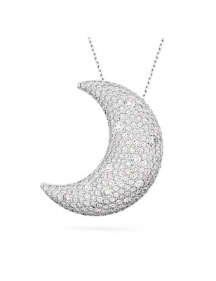 COLLANA PENDENTE LUNA BIANCA DONNA SWAROVSKI 