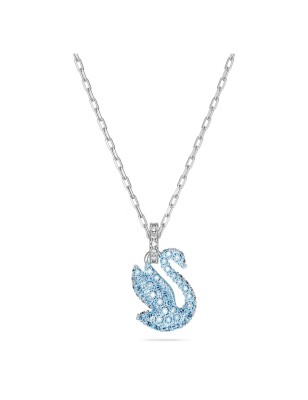 COLLANA PENDENTE CIGNO BLU PICCOLO DONNA SWAROVSKI 