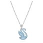 COLLANA PENDENTE CIGNO BLU PICCOLO DONNA SWAROVSKI 