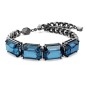 BRACCIALE MILLENIA BLU PLACCATO RUTENIO DONNA SWAROVSKI 