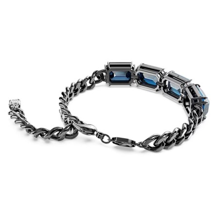 BRACCIALE MILLENIA BLU PLACCATO RUTENIO DONNA SWAROVSKI 