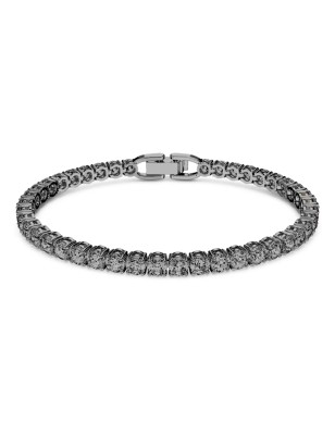 BRACCIALE TENNIS DELUXE GRIGIO MIS.M DONNA SWAROVSKI  5514655 SWAROVSKI