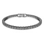 BRACCIALE TENNIS DELUXE GRIGIO MIS.M DONNA SWAROVSKI 