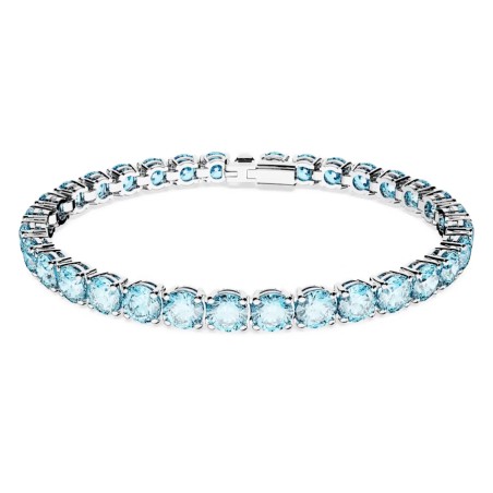 BRACCIALE TENNIS TAGLIO TONDO BLU M DONNA SWAROVSKI  5648928 SWAROVSKI