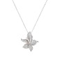 COLLANA ORCHIDEA ZIRCONI BIANCHI DONNA AMEN 