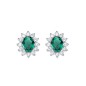 ORECCHINI ROYAL ZIRCONE VERDE DONNA AMEN