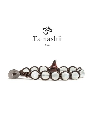 BRACCIALE PIETRA LUNA UOMO-DONNA TAMASHII 1 GIRO BHS900-186 TAMASHII