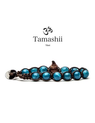 BRACCIALE AGATA TIBET UOMO-DONNA TAMASHII 1 GIRO BHS900-210 TAMASHII