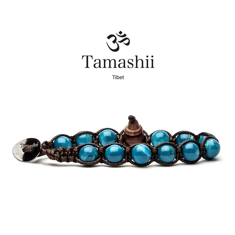 BRACCIALE AGATA TIBET UOMO-DONNA TAMASHII 1 GIRO