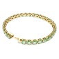 BRACCIALE TENNIS TAGLIO TONDO VERDE M SWAROVSKI