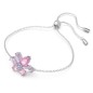 BRACCIALE GEMA FIORE ROSA DONNA SWAROVSKI 