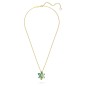 COLLANA GEMA PENDENTE FIORE VERDE DONNA SWAROVSKI 