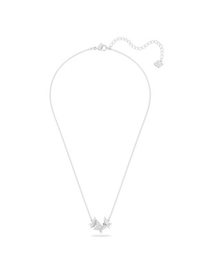 COLLANA FARFALLA BIANCA RODIO DONNA SWAROVSKI LILIA 5636421 SWAROVSKI