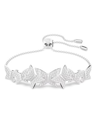 BRACCIALE FARFALLE RODIO LILIA DONNA SWAROVSKI 