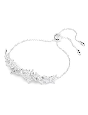 BRACCIALE FARFALLE RODIO LILIA DONNA SWAROVSKI 