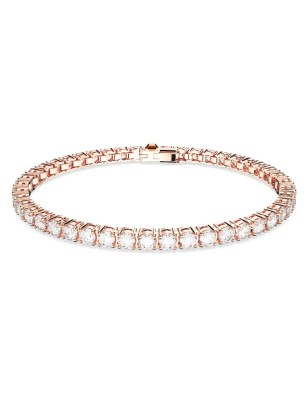 BRACCIALE TENNIS TAGLIO TONDO MIS.M DONNA SWAROVSKI 