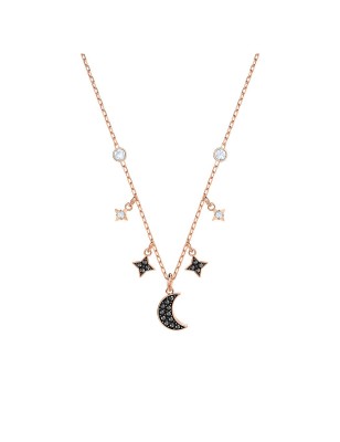 COLLANA SYMBOLIC LUNA NERA DONNA SWAROVSKI  5429737 SWAROVSKI