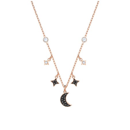 COLLANA SYMBOLIC LUNA NERA DONNA SWAROVSKI  5429737 SWAROVSKI