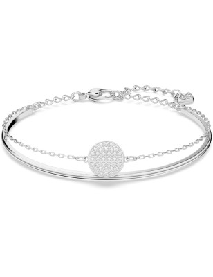 BRACCIALE RIGIDO BIANCO DONNA SWAROVSKI GINGER