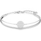 BRACCIALE RIGIDO BIANCO DONNA SWAROVSKI GINGER