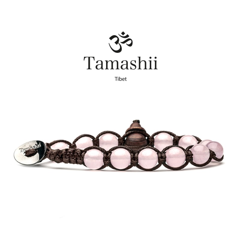 BRACCIALE GIADA ROSA  TAMASHII BRACCIALE 1 GIRO