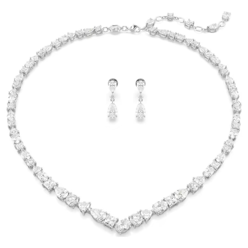 SET MESMERA TAGLIO MISTO BIANCO DONNA SWAROVSKI 