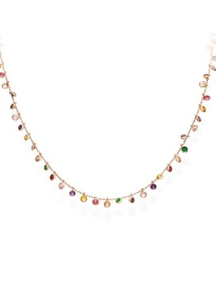 COLLANA CHANDELIER MULTICOLOR DONNA AMEN  CLMRM3 AMEN