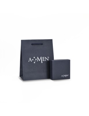 BRACCIALE TENNIS ZIRCONI NERI DONNA AMEN  BT7BBN16 AMEN