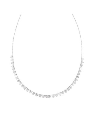 COLLANA CHANDELIER CUORI IN ARGENTO DONNA AMEN  CLMHB AMEN