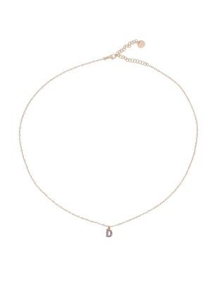 COLLANA CON LETTERA D DONNA RUE DES MILLE  GRZ-011 INIZ AU D RUE DES MILLE