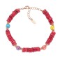 BRACCIALE GIADA ROSSA DONNA AMEN OCEANIA