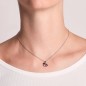 COLLANA QUADRICUORE ROSE' DONNA AMEN 