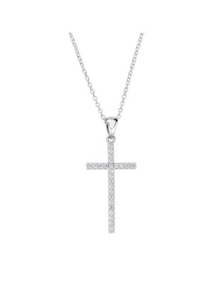 COLLANA CROCE DOPPIO COLORE DONNA AMEN CLCRDOBBNZ AMEN