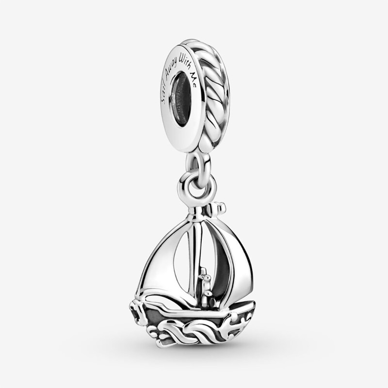 CHARM PENDENTE BARCA A VELA DONNA PANDORA 