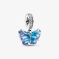 CHARM PENDENTE FARFALLA BLU DONNA PANDORA 