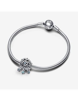 CHARM FIOCCO DI NEVE GHIACCIATO DONNA PANDORA  792367C01 PANDORA