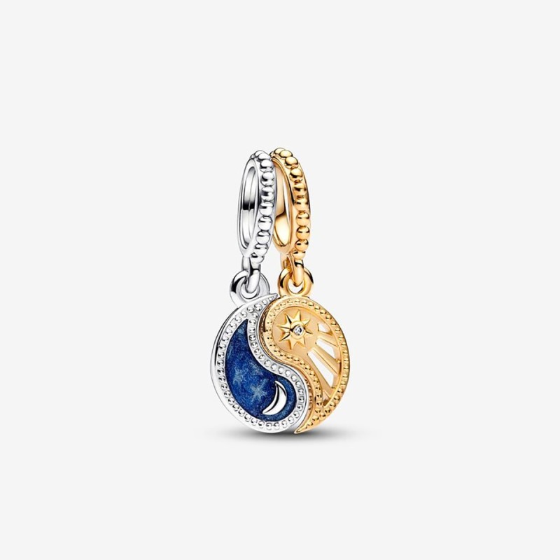 CHARM PENDENTE SOLE LUNA DIVISIBILE DONNA PANDORA 