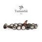 BRACCIALE TORMALINA NERA UOMO-DONNA TAMASHII 1 GIRO