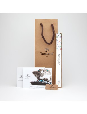 BRACCIALE PROTEZIONE GIADA LAVANDA UOMO-DONNA TAMASHII  BHS501-03-201 TAMASHII