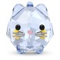 DECORAZIONE CHUBBY CATS GATTO BLU SWAROVSKI