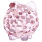 DECORAZIONE CHUBBY CATS GATTO ROSA SWAROVSKI